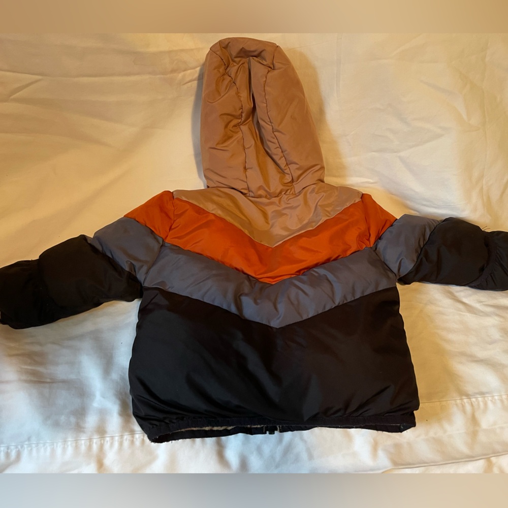 Colorful Hooded Kids Jacket - Picture 5 of 9